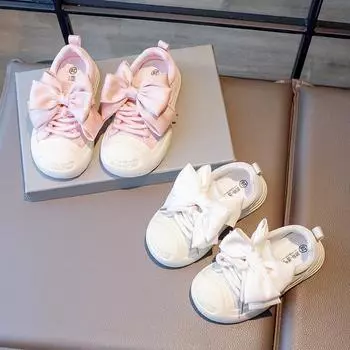 Оригинальные нишевые парусиновые туфли на шнуровке, женские, весна и осень, новые, нескользящие и противоударные, детские, спортивные туфли, белые туфли для студентов 23 розовый