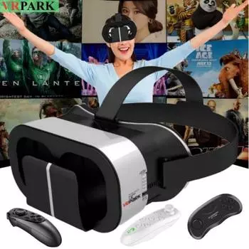 Оригинальные V5 4k очки виртуальной реальности Vr Box 3d Imax видеоигры Google картонная гарнитура шлем для смартфона Max 6,7 рокер Only V5 VRglasses