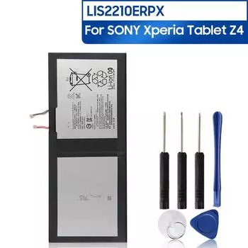 Оригинальный аккумулятор для планшета SONY Xperia Z4 Tablet Ultra SGP712 SGP771 LIS2210ERPX, аккумулятор 6000 мАч 6000mAh