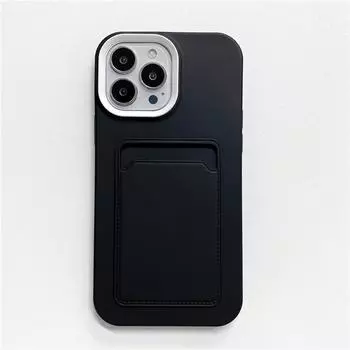 Оригинальный чехол-бумажник ярких цветов с отделением для карт для iPhone 15 14 13 11 12 Pro Max, мягкий силиконовый противоударный чехол For iPhone 14 ProMax