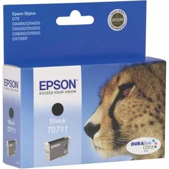 Оригинальный черный картридж Epson T071140.