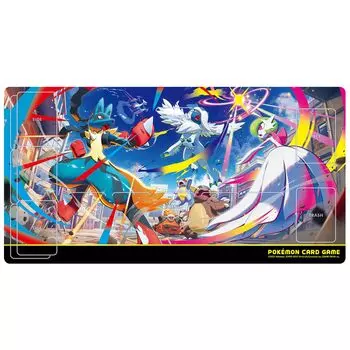 Оригинальный коврик для игры в карты Pokemon Center Mega Evolution EX