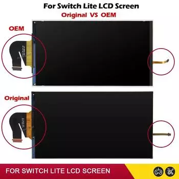 Оригинальный/OEM сменный ЖК-дисплей для Nintendo Switch Lite ЖК-экран дигитайзер для игровой консоли Switch Lite LCD Access