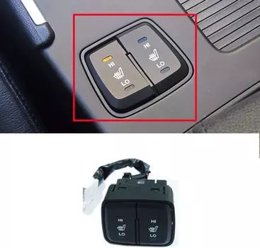 Оригинальный переключатель OEM 93710-3S000-RY — обогреватель сиденья / 937103S000RY для Hyundai Sonata 10-13