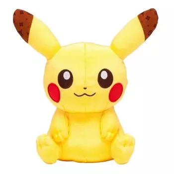 Оригинальный плюшевый плюшевый креп Pokemon Center Пикачу 19 x 16 x 10 (В x Ш x Г:см)