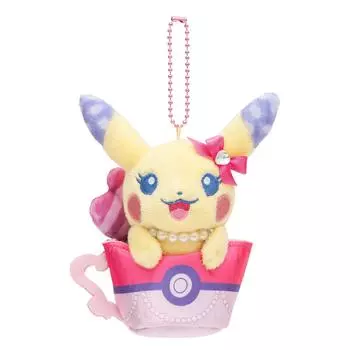 Оригинальный плюшевый талисман Pokemon Center Пикачу DOLCE (женский пол) ПокеНеко 13128(ВШГсм)