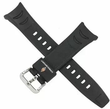 Оригинальный сменный ремешок PROTREK, уретановый, черный 10252127 [Casio]