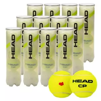 Оригинальный теннисный мяч HEAD HEAD CP 1 коробка с 4 мячами KPI 577284 Модель KPI (12 банок/48 шариков)