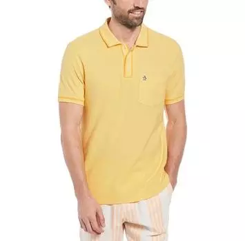 Original Penguin Earl Org Pique Sticker Pete поло с короткими рукавами M