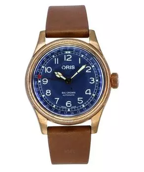 Oris Big Crown Bronze Pointer Date Blue Dial Automatic 01 754 7741 3165 07 5 20 58BR Мужские часы синий