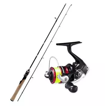 Orld Fishing Gear Ультралегкое удилище Toraldo и катушка для спиннинга 19 Sienna 1000 с набором ниток qb300107d01n0