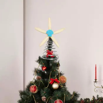 Ornament Beach Theme Holiday Party Xmas Tree Decoration Seasonal Accent for Farmhouse Year Shell
