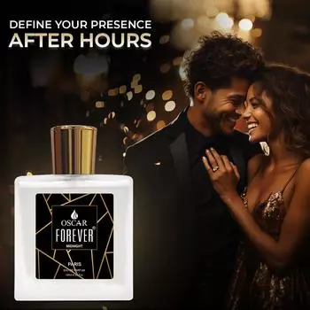 Oscar Forever Midnight 100 мл | Стойкие духи для мужчин и женщин | Свежий аромат Paris Eau De Parfum | Аромат EDP 100ML