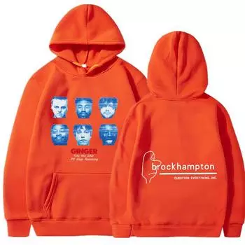 Осенне-зимние толстовки для мужчин, толстовка Brockhampton Take The Odd I ll Keep Dreaming, толстовка с буквенным принтом, пуловер унисекс, толстовка с капюшоном 2XL