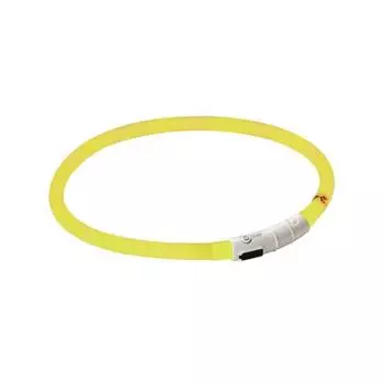 Ошейник для собак Cable Dog LED, желтый