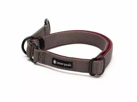 Ошейник для собак Snow Peak SP Tape Choker M Neck для кемпинга и отдыха на природе Размер/приблизительный. 320мм~550мм, Ширина/20мм PT-111 серый