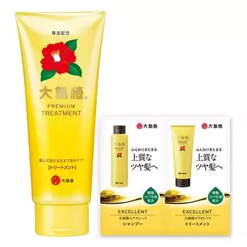 Oshima Tsubaki Premium Содержит Camellia Damage For Damaged Intensive Бонус Включен Лечение, Масло, Смываемое Лечение, Уход, Волосы, Восстановление, Увлажнение,