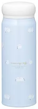 OSK Water Bottle Lightweight Cold Insulation Heat Insulation Direct Bottle 480ml Shimaenaga SEN Vacuum Double Structure Stainless Steel SBR-480B
