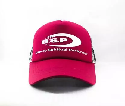 OSP Cap Logo Mesh Cap Red Camou (8337)