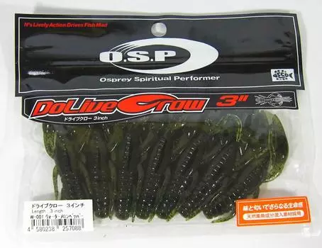OSP Мягкая Приманка Dolive Craw 3 дюйма W-001 (7088)
