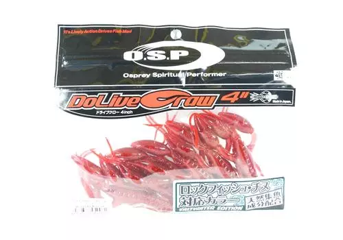 OSP Мягкая приманка Dolive Craw 4 дюйма Соль W-018 (0961)