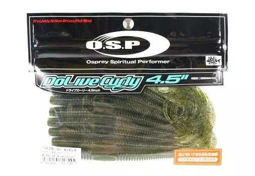 OSP Мягкая Приманка Dolive Curly 4,5 дюйма W-001 (7545)