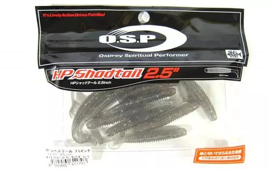 OSP Мягкая Приманка HP Хвост Шэда 2,5 дюйма W-014 (1703)