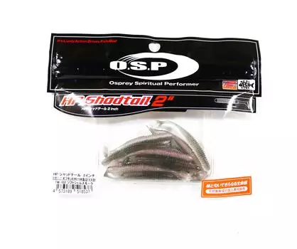 OSP Мягкая приманка HP Shad Tail 2 дюйма TW-102 (8537)