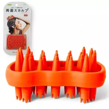 Освежитель кожи головы Orange Fascia Release Genuine La-VIE Двусторонний 3B-4839 [Продукт производителя] оранжевый