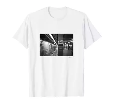 от BEAMS Shunpei Osugi Train Photo BMING / Футболка белый