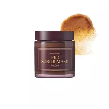 от From Fig Scrub Mask 120g Fig Fig Enzyme Омертвевшая кожа Отходы кожного сала Увлажнение Гипоаллергенный [Я официальный] Я