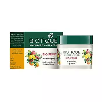 Отбеливающий бальзам для губ с фруктами (12 г), Bio Fruit Whitening Lip Balm, Biotique 6.262499999999999