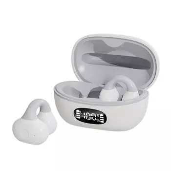 Открытые наушники-клипсы Bluetooth-совместимые беспроводные наушники с микрофоном костной проводимости беспроводные наушники спортивные гарнитуры для смартфона