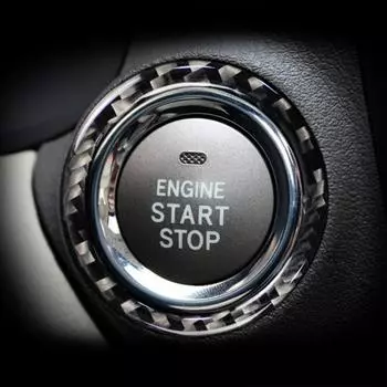 Отличное накладное кольцо Start Stop, портативное практичное украшение чёрный