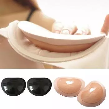 Отличный силиконовый гибкий бюстгальтер Great Magic Bra чёрный
