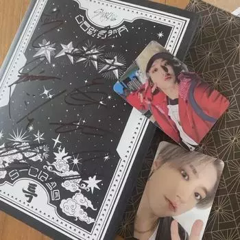 Отмечая конец субботы, Skz Straykids Special Sign Photo Card Bye Album