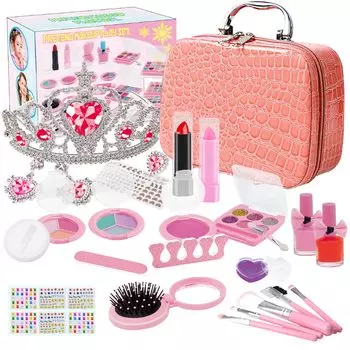 OTONOPI Makeup Set, Cosmetic Set, Kids Cosmetics, Girls, Elementary School Students, Toys, Presents, Cosmetic Set, Play Set, Real Pretend Play, 31
