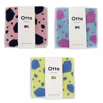 otta Imabari Towel Half Mini Набор полотенец из 3 штук, по 1 штуке Half Mini Изготовлено в Gentle to the cotton 3, цвета, 12,5 25 см, Полотенце, Imabari, Япония, на ощупь, 100%