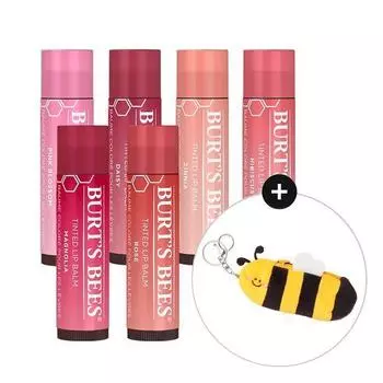 Оттеночный бальзам для губ Burt s Bees 6 цветов pink blossom