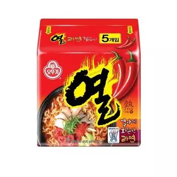 Ottogi Ёль Рамен, 5 штук
