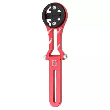 Out Front Bike Computer Mount Angle Adjustable Lightweight Cycling Accessories Q красный