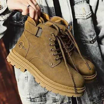 Outdoor Casual Shoes Winter Platform Snow Boots Fashion Leisure Walk Men s Ankle Boots Plush Fur Winter Shoes Men Low Top Boots 38
