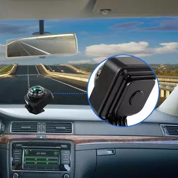Outdoor Hiking Car Compass Foldable Sea Marine Compass For Boat Truck Car RV Navigation Adjustable Portable Compass Z4O7
