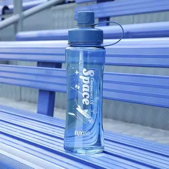 Outdoor large capacity direct drinking water cup, summer men s and women s high temperature resistant space cup, drop-proof and leak-proof plastic cup 1000ml