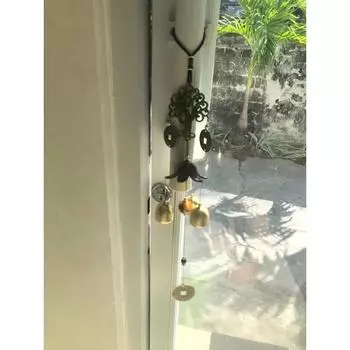 Outdoor Living Wind Chimes Garden Tubes Bells Copper 3 Bells Living Yard Door Window Hanging Wind Chimes Home Decoration CHINA