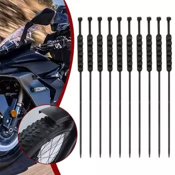 Outdoor Reusable Anti slip Emergency Safety Belt for Motorcycle Car Bike Snow Chains Winter Wheel Tire Chains with Tie Feat E6E5