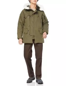 Внешняя летная куртка OLIVE DRAB XXL [Хьюстон] N/C N-3B Мужская