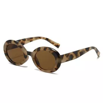 Oval Sunglasses Cool Square Personalized Retro Sunglasses Uv Protection Advanced Sunglasses Regular