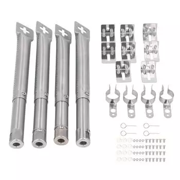 Oven Burner Replacement Tube Universal Adjustable Multifunctional Stainless Steel Burner Tube