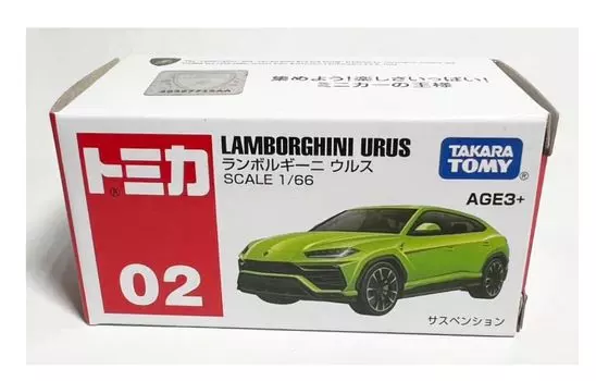 Overseas Limited Tomica No.02 Lamborghini Urus ASIA LIMITED Asia Online [предмет]
